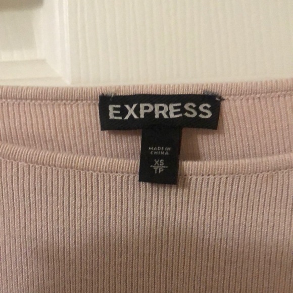 Express Bell Sleeve Sweater | Light Pink | Size XS - Picture 3 of 4